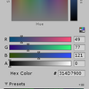 【Unity】色の設定ウィンドウのプリセットに Web セーフカラーを追加するエディタ拡張
