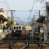 琴電太田駅でレトロ電車と