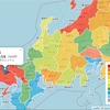 Leaflet地図：「日本酒生産量：都道府県別マップ」作成。サンプルソース。逆ジオコーディング付き。