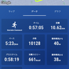 10Kビルドアップ走　／　やさしい塩ラーメン