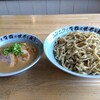 7月7日。夜勤明けで猛暑日の正午に20km走ってから平田の哲二郎へ。限定塩つけ麺大・麺増し。