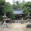 神社から山道