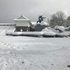 12月30日 霞城公園 雪