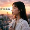 おはようございます。令和8年4月24日(金曜日)の朝です。| AI画像作品名: 「朝陽の思索、都市を照らす知性の夜明け。」