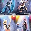 今初音ミク＆鏡音リン・レン＆巡音ルカ 等身大タペストリー4枚セット 「初音ミク -Project DIVA- 2nd」 C78グッズにとんでもないことが起こっている？