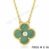 Fake Van Cleef & Arpels Alhambra Necklace around your neck by using Artificial Package