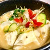 暑すぎる！冷や汁に豆腐を加えてさっぱりと薬味も美味い