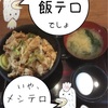伝説のすた丼屋 すた丼をバックに、飯テロ？メシテロ？の表記問題対談 [後編] (4コマ漫画)