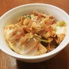 豚バラ薄切り肉の他人丼