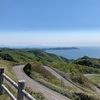 鳥瞰台から見た日本海と岩木山