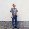 ATTRACKTIONS / アトラクションズが提案するブランド  WEWEARMASTERS / ウエアマスターズ  より、民族織“イカット”  をデザインに落とし込んだコットンプリントシャツ 
