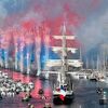 聖火が仏に到着　１５万人が出迎え―パリ五輪