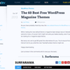 雑誌風デザインの無料ワードプレステーマまとめ（ニュース系ブログに最適）