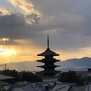 京の夕景