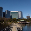 東京都立浜離宮恩賜庭園　〜可美真手命像〜