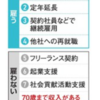 【70才就労】今は企業の努力だけど”義務化”されるね、70まで退職金でないかも？