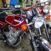 弄り初めはGX750