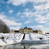 雪景色の開拓の村