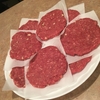 Homemade hamburger 