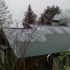 屋根からの落雪
