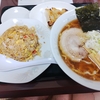 最近の2021ラーメンランチ　ソースカツとヒラヒラうどん　夏の空