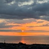 27 岩瀬浜駅＆「滑川市民交流プラザ あいらぶ湯」富山湾を染める夕日