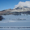  大山雪景