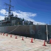 秋田港で海上自衛隊 掃海艇「はつしま」が一般公開されていました（秋田県秋田市）