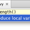 Groovy版のIntroduce local variableつくってみたよ