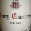 Gevrey Chambertin vieille vigne Domaine Fourrier 2008