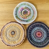 インド刺繍のコースターが完成したよ