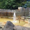 湯ノ沢間欠泉湯の華＊山形県西置賜郡飯豊町広河原温泉