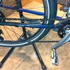 中古の激安42Tのチェーンリングを手に入れるために、片道25km走ってきた。そして、チェーンリングをダブル（36-22T）からトリプル（42-32-22T）にしました。