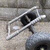 ステンレス材で自作したカヤックカートの改良　（マイナーチェンジその１）