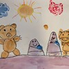 作品紹介(たけのこ、丸いくだもの)【R7/4月】