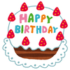 波乱の子供の誕生日