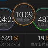 今日のランニング～９月１２日～