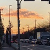 ２月下旬・夕暮れどきの風景