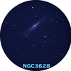 獅子座の銀河NGC3628