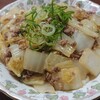 麻婆白菜あんかけうどん