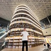 入場無料の映えスポット【 星庭（ピョルマダン）図書館 】韓国ドラマ「青春の記録」のロケ地！