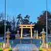 【市内の風景】重蔵神社　鳥居ライトアップ