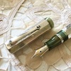 【Montegrappa】 モンテグラッパ 万年筆 エレガンザ ラージ スターリングシルバー デコール 