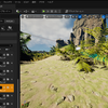 UE5のランドスケープでペイントが塗れない！？マテリアル設定（超初心者）