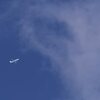 高空の飛行機