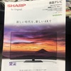 テレビを買った。