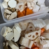 豚汁セットを作る朝