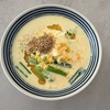 主婦のお昼ご飯：サッポロ一番塩ラーメン豆乳アレンジ