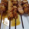 10/9　　クローン病患者の食事　★昼食・夕食編★　焼き鳥　寿司　フルーツ