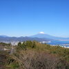 日本平展望台からの富士山